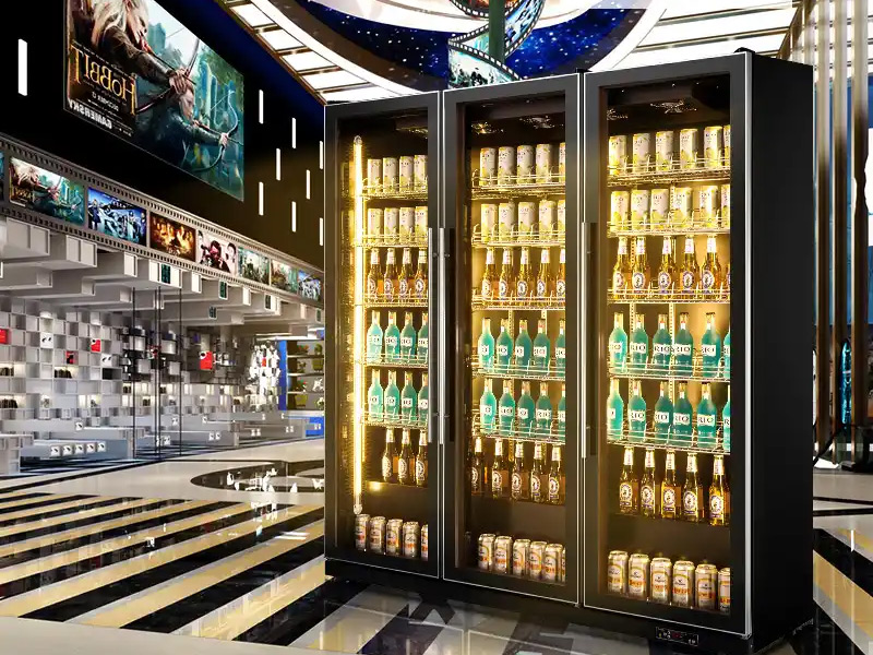 上海某影院自助飲料售賣(mài)柜